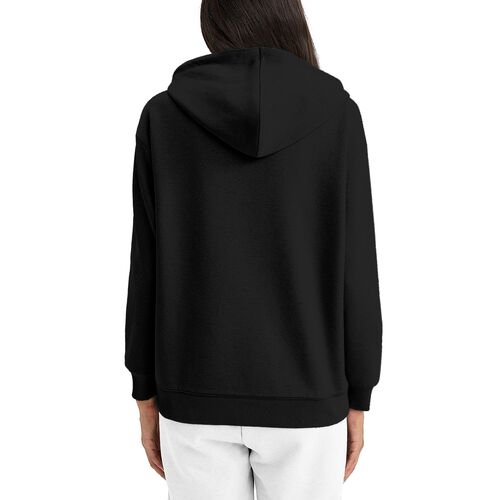 260g Women's Polyester Cotton Hooded Pocket Sweatshirt - Hot Stroke (Shipped in the United States)