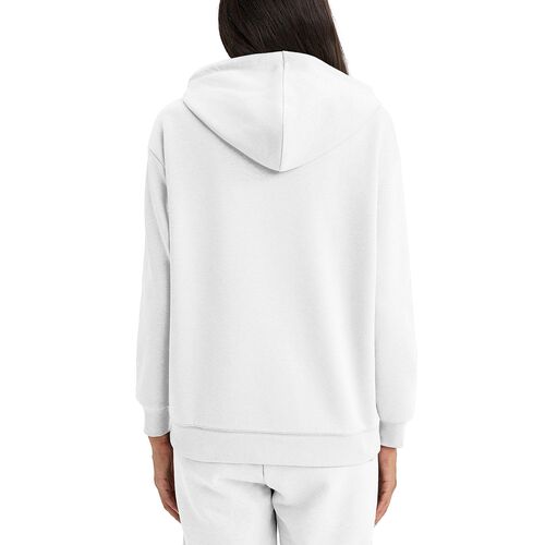 260g Women's Polyester Cotton Hooded Pocket Sweatshirt - Hot Stroke (Shipped in the United States)